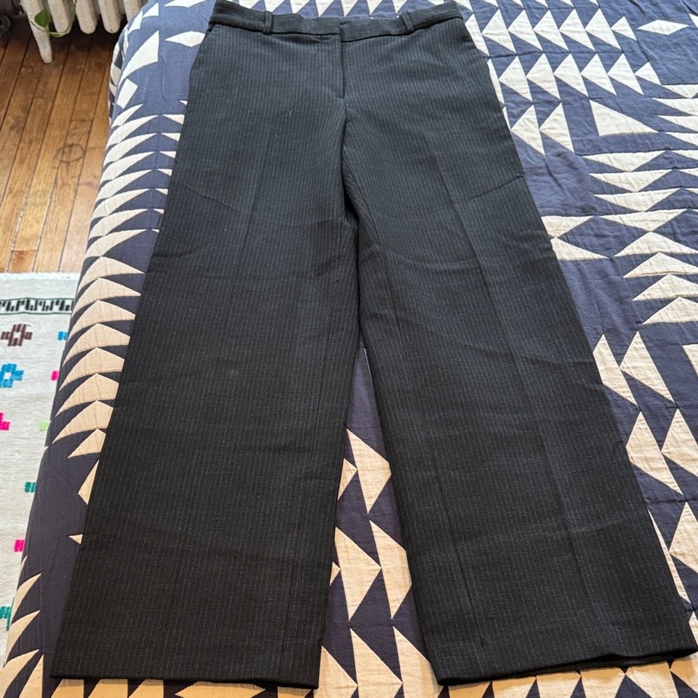 Babaton Charcoal Pinstripe Trousers